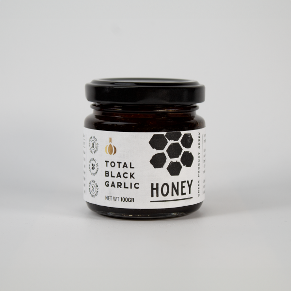 ΜΕΛΙ ΜΕ ΜΑΥΡΟ ΣΚΟΡΔΟ 100g